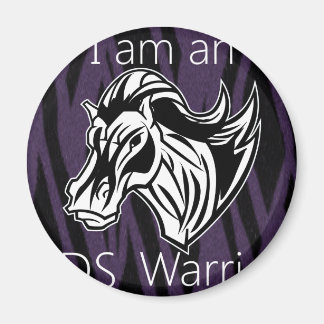 I am a warrior.png magnet