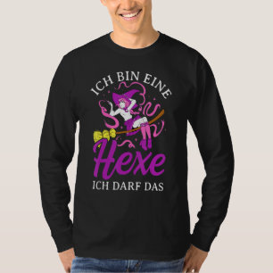 I Am A Witch I May Do This Costume Saying Hallowee T-Shirt