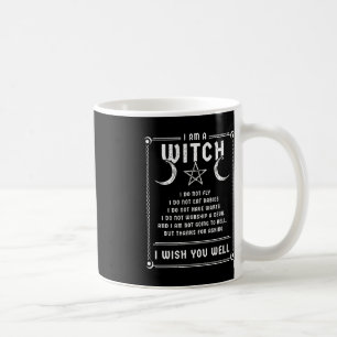 I Am A Witch Wicca Halloween Pagan Costume Coffee Mug