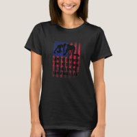 I Am A Wrestler Fun Wrestling American Flag