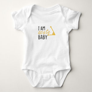 I am Acute Baby Yellow, Math Baby,New Mom Gift  Bodysuit