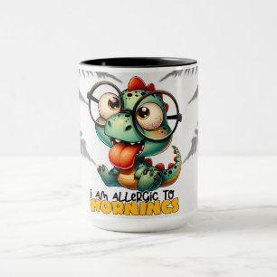 "I am Allergic to Mornings" Coffee/Tea  Mug