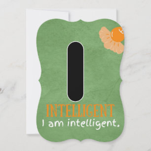 I AM ALPHABET I AFFIRMATION CARD FOR KIDS