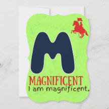 I AM ALPHABET M AFFIRMATION CARD FOR KIDS