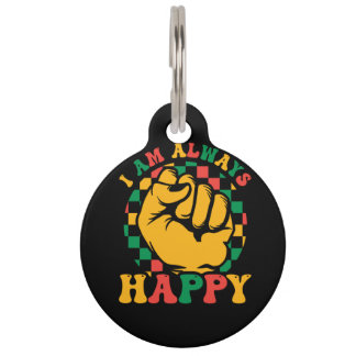 i_am_always_happy_01 pet tag