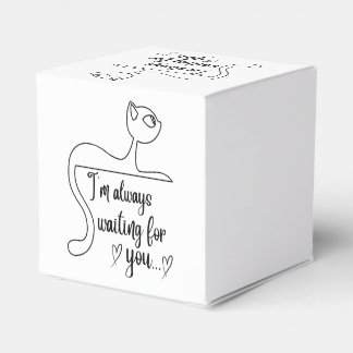 I am always waiting for you My Cats Favour Box