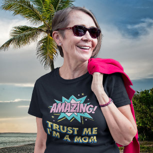 I Am Amazing Mum Inspiring T-Shirt