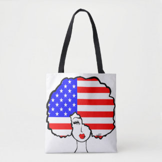 "I Am America" Canvas Tote