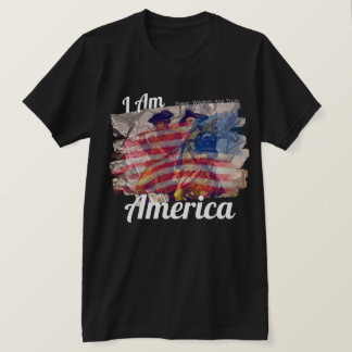 I AM AMERICA Power, Wisdom, and Truth Patriotic T-Shirt