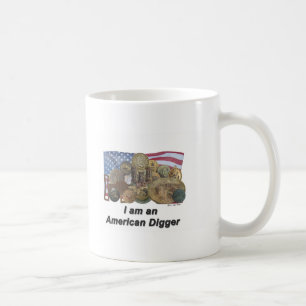 I am an American Digger Coffee Mug