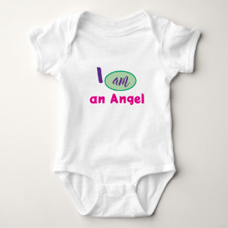 I am an angel baby bodysuit