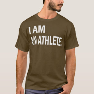 I Am An Athlete Anti Gun Reform Control Wear T-Shirt