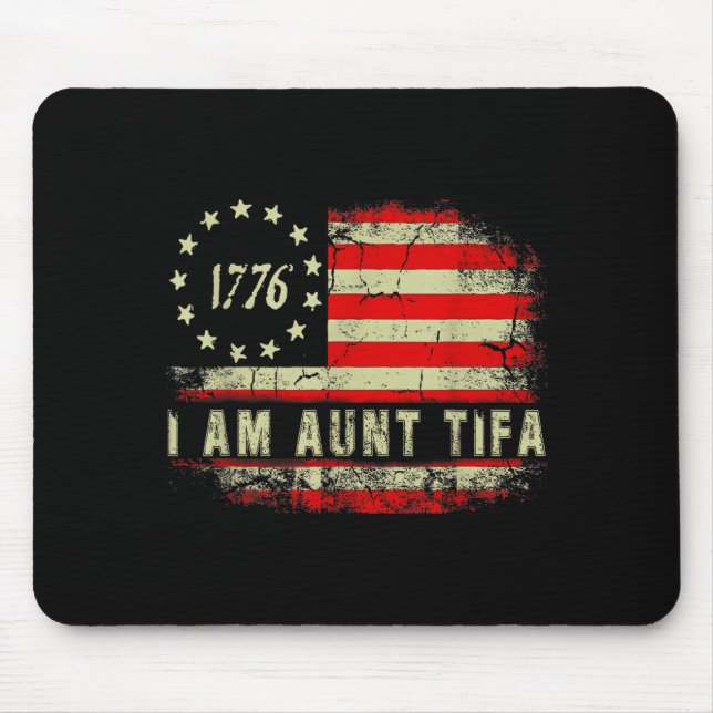 I Am Aunt Tifa  Mouse Pad (Front)