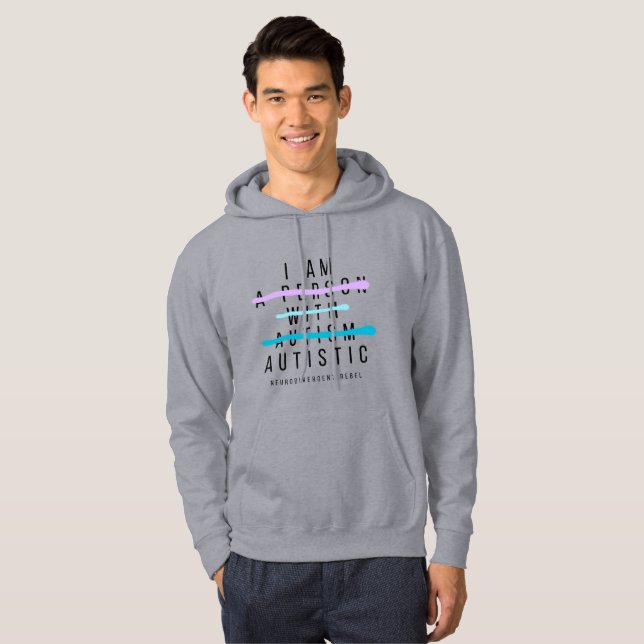 I AM Autistic Hoodie (Front Full)