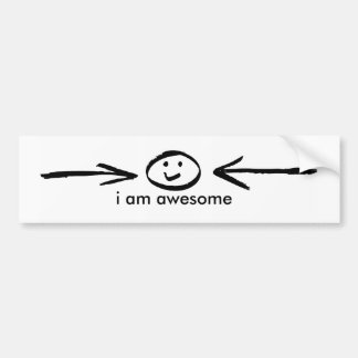 I Am Awesome - Bumper Sticker