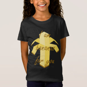 I am bananas for you funny and cute fruit design T-Shirt
