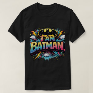 I Am Batman Iconic Dark Knight Superhero T-Shirt