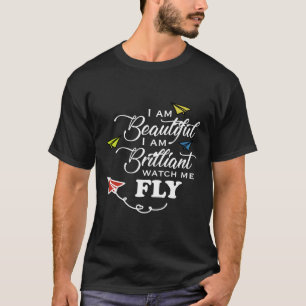 I Am Beautiful I Am Brilliant Autism Awareness T-Shirt