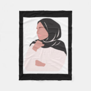 I Am Beautiful! Sticker12 Fleece Blanket