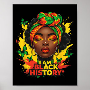I Am Black Every Month But This Month I'm Blackity Poster