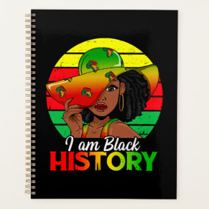 I Am Black History African America Planner
