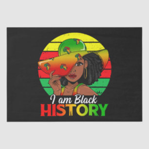 I Am Black History African America Tissue Paper