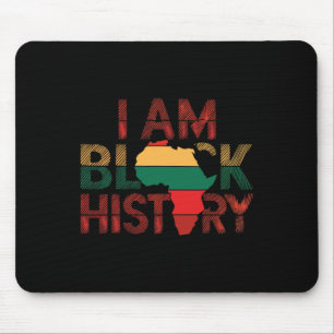 I Am Black History Black History Month Juneteenth Mouse Pad