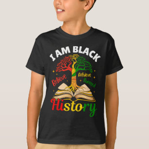 I Am Black History Celebrating Black Culture Pride T-Shirt