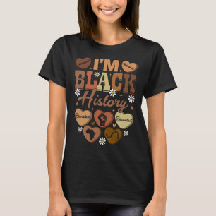 I Am Black History Celebrating Black History Month T-Shirt