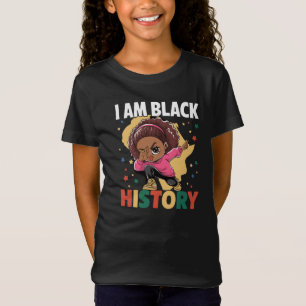 I Am Black History – Confident Youth Empowerment T-Shirt