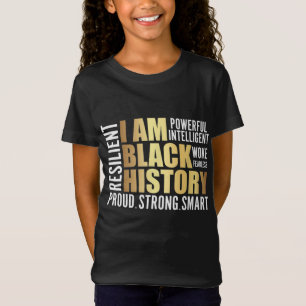 I am Black History Melanin Diversity T-Shirt