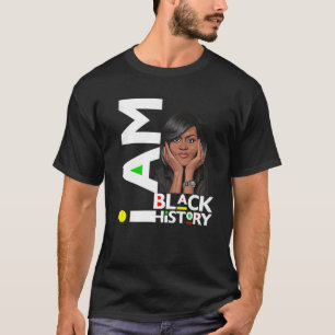 I Am Black History Michelle Obama International Wo T-Shirt