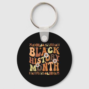 I Am Black History Month African American Pride Ce Key Ring