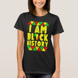 I Am Black History Month African American Pride Me T-Shirt