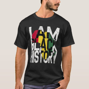 I Am Black History Month African American Pride T-Shirt