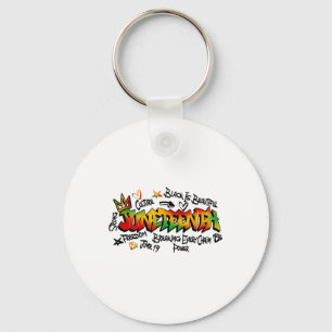 I Am Black History Month Black Melanin Queen Girls Key Ring