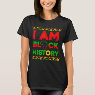 I Am Black History Month BLM Afrocentric T-Shirt