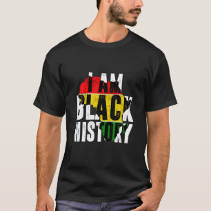 I Am Black History Month Celebration African Ameri T-Shirt