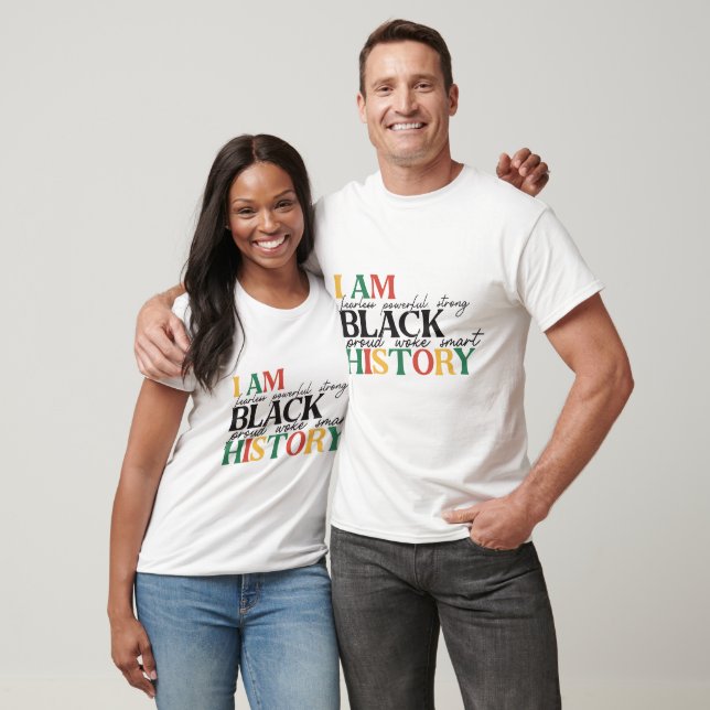 I AM - Black History Month T-Shirt (Unisex)