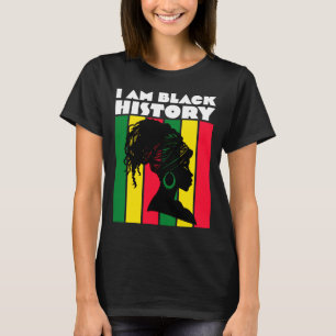 I Am Black History Month Teacher Matching Couples T-Shirt