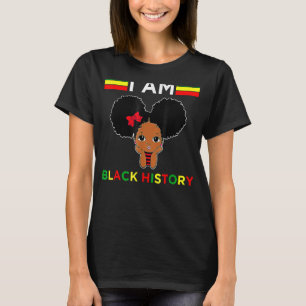 I Am Black History Month The Strong African Queen T-Shirt