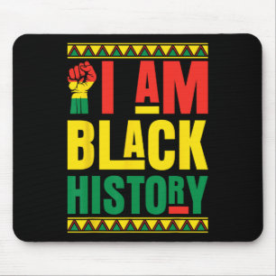 I Am Black History Mouse Pad