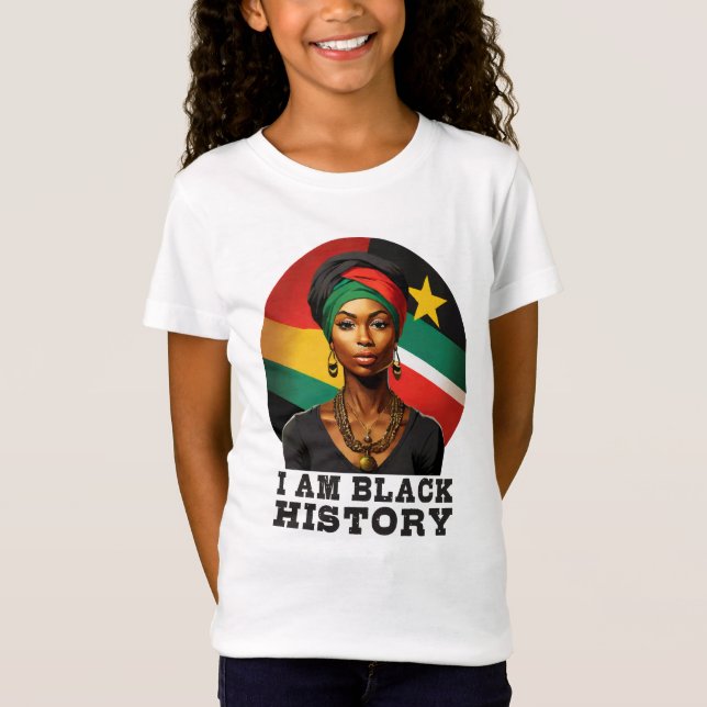 I am Black History T-Shirt (Front)
