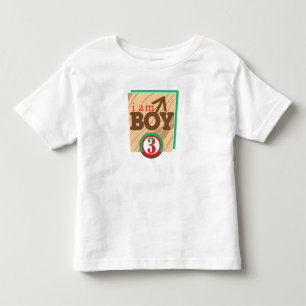 I AM BOY 3 TODDLER T-Shirt