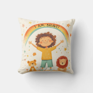 I Am Brave - Kids Affirmation Cushion