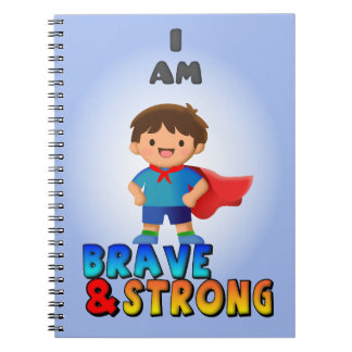 I am brave notebook
