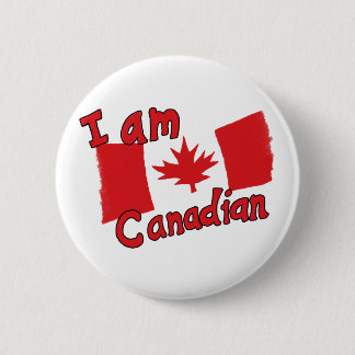 I am Canadian Button