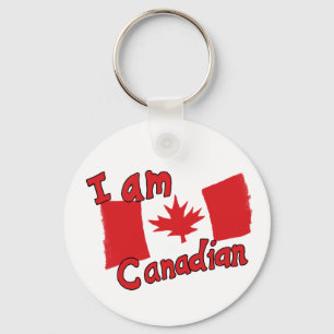 I am Canadian Keychain