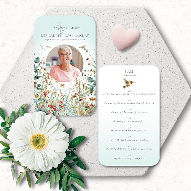 I AM, Celebration of Life Hummingbird Wildflowers (Creator Uploaded)