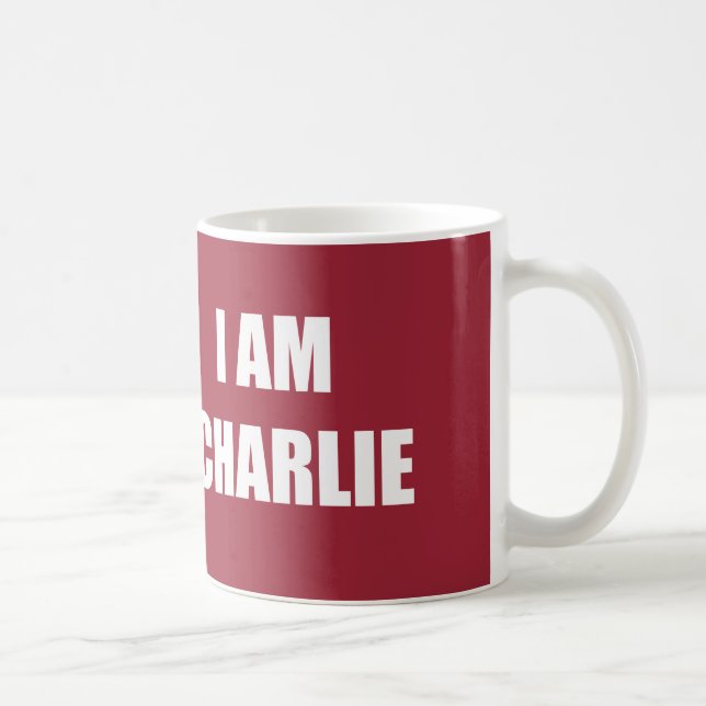 I AM CHARLIE COFFEE MUG (Right)